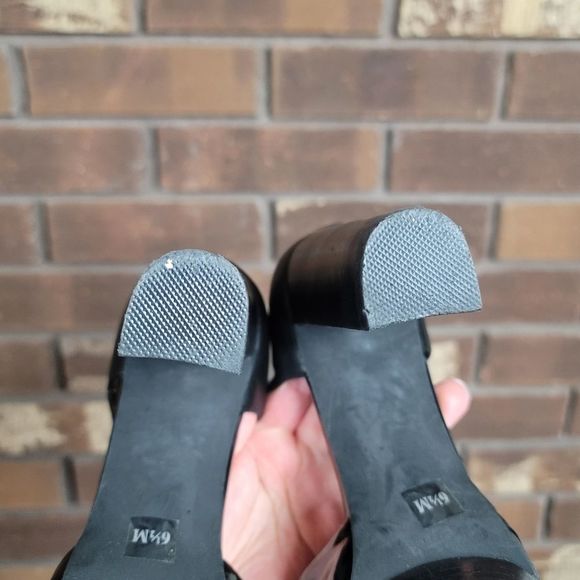 Michael Kors ultra platform leather ankle strap peep toe high heel pumps - Picture 12 of 12